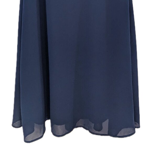 NWT Baltic Born | Colette Sweetheart Midi Dress Navy Blue | Size Large - Picture 9 of 14
